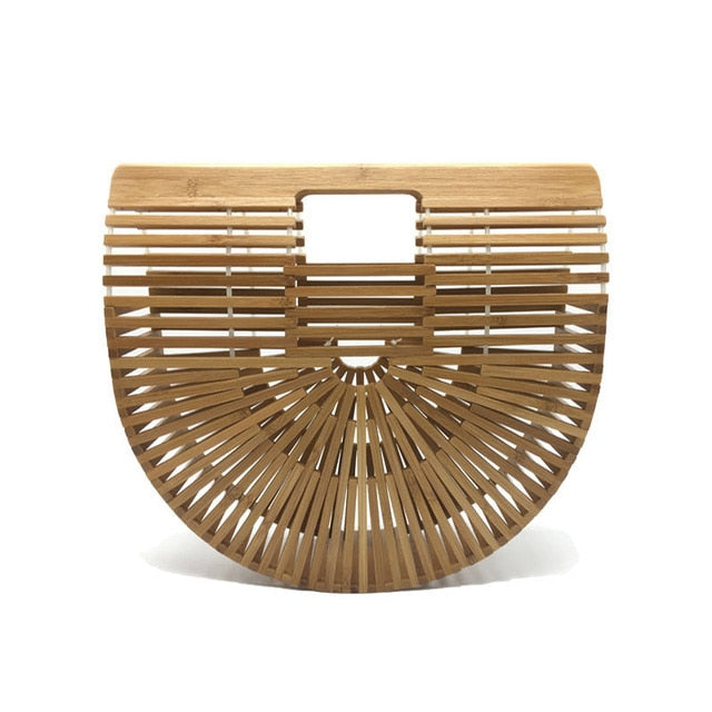 Women Summer Bamboo Beach Bag