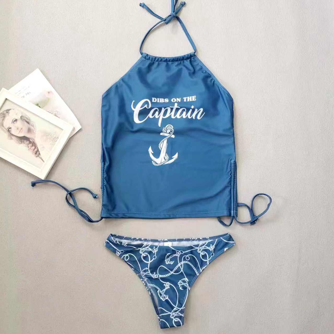 "Captain" Split Swimsuit