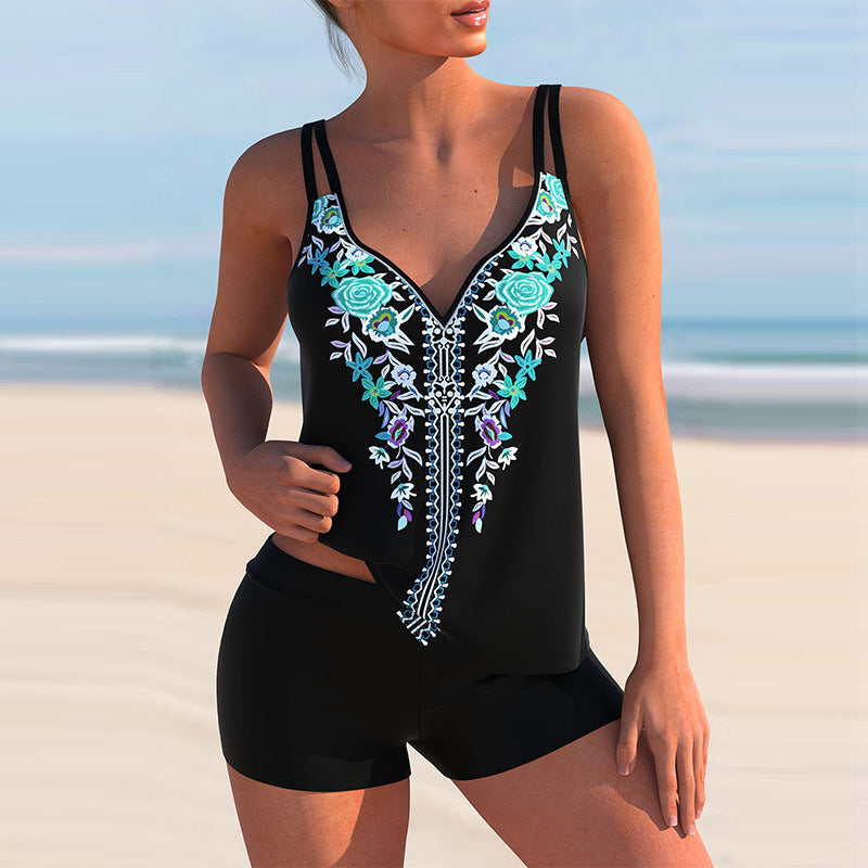 Seaside Chic Printed Swimwear