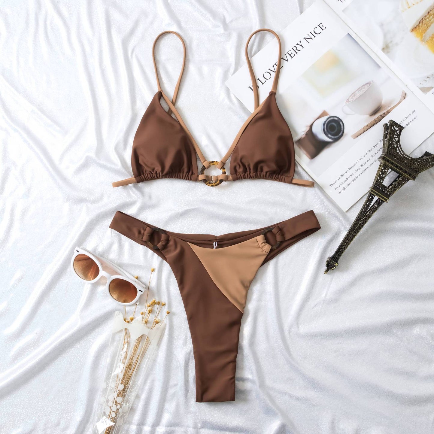 Sandy Sugar Two-Piece Bikini Swimwear