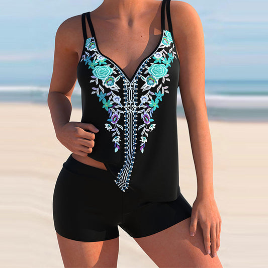 Seaside Chic Printed Swimwear