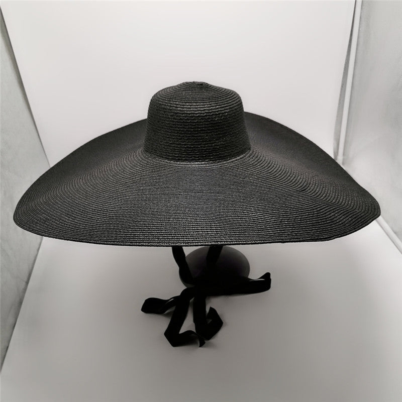 Women's Foldable Solid Casual Sun Hat