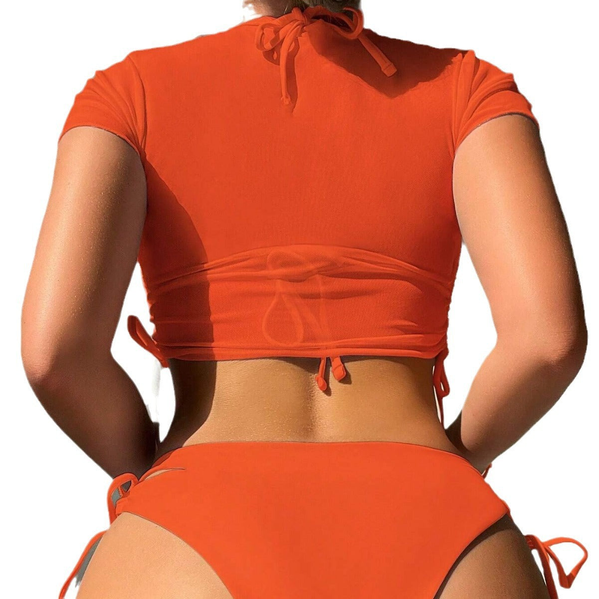 Beach 3-Piece Split Bikini Swimwear