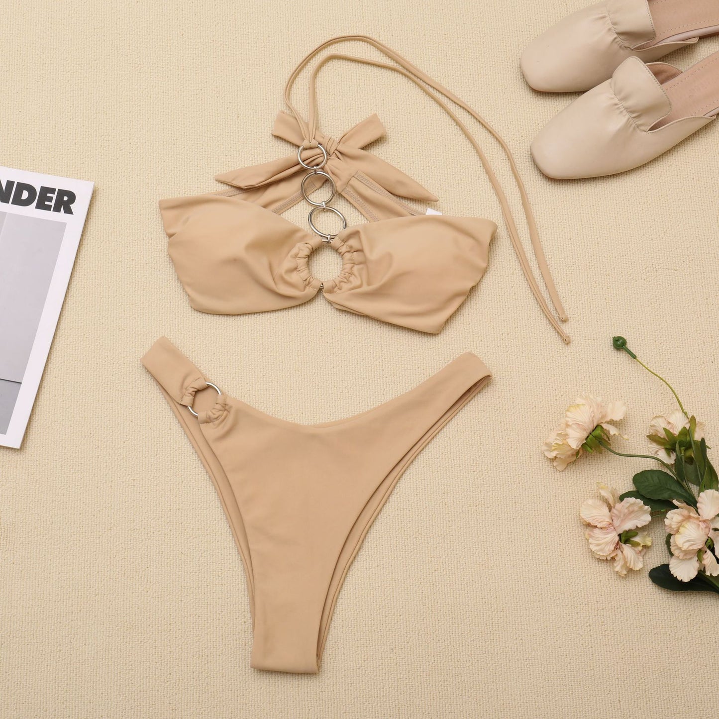 Beautiful swimsuit sold at PeachyBeanz.