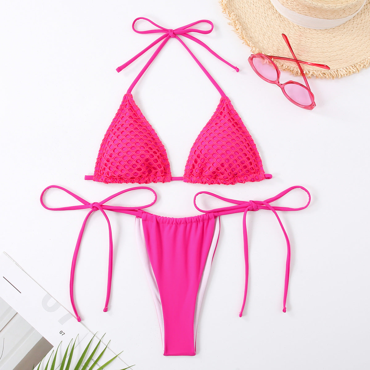 Candy Coast Split Bikini Swimsuit