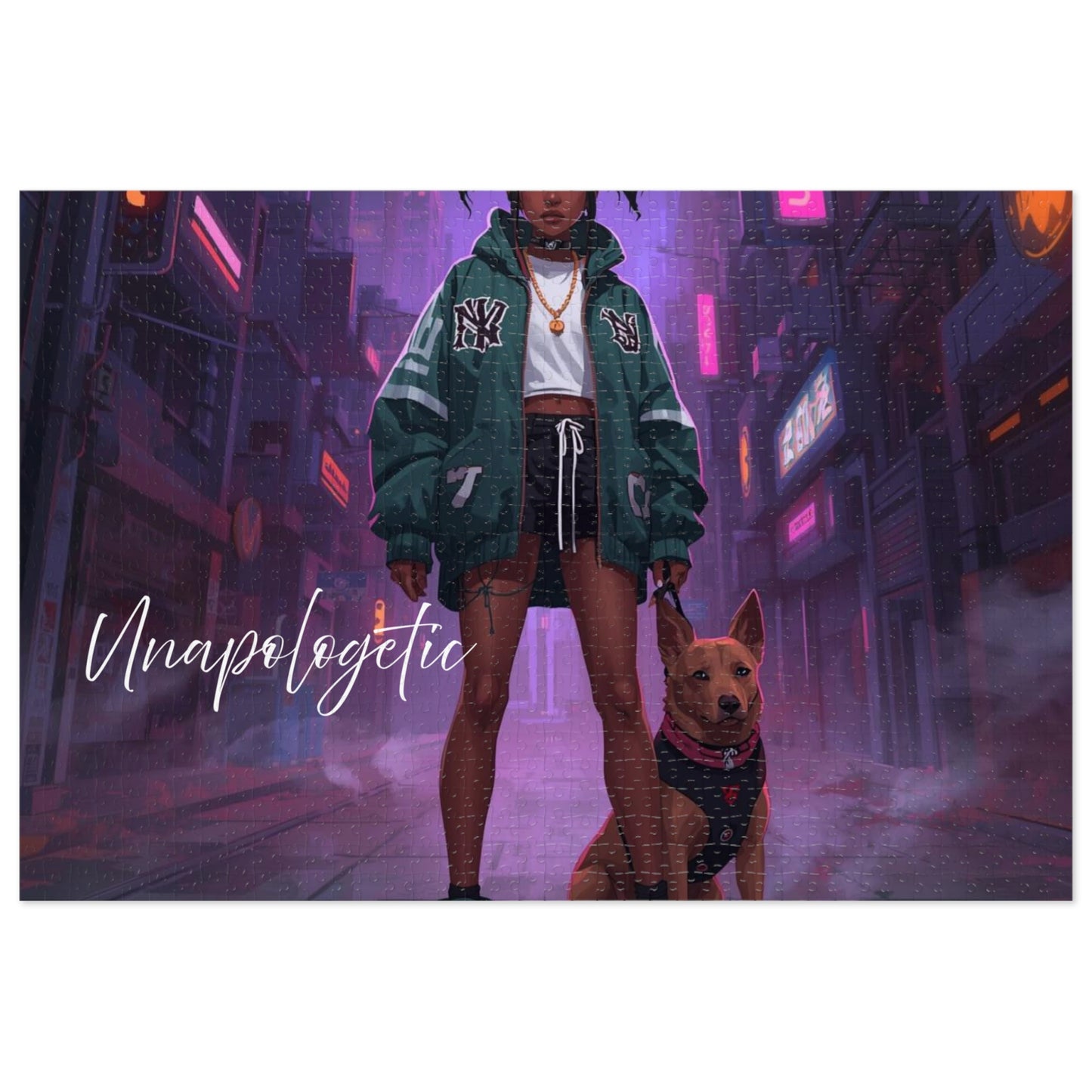 Unapologetic Street Style Jigsaw Puzzle (with Tin)