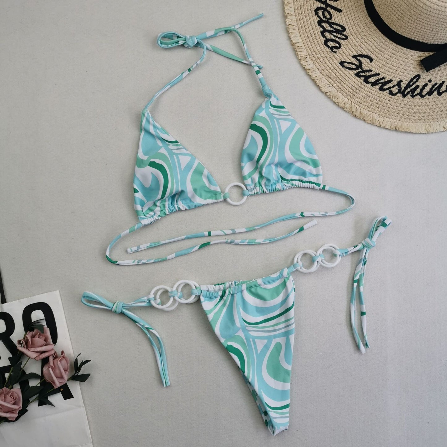 BaBa Bikini Double Ring Swimwear