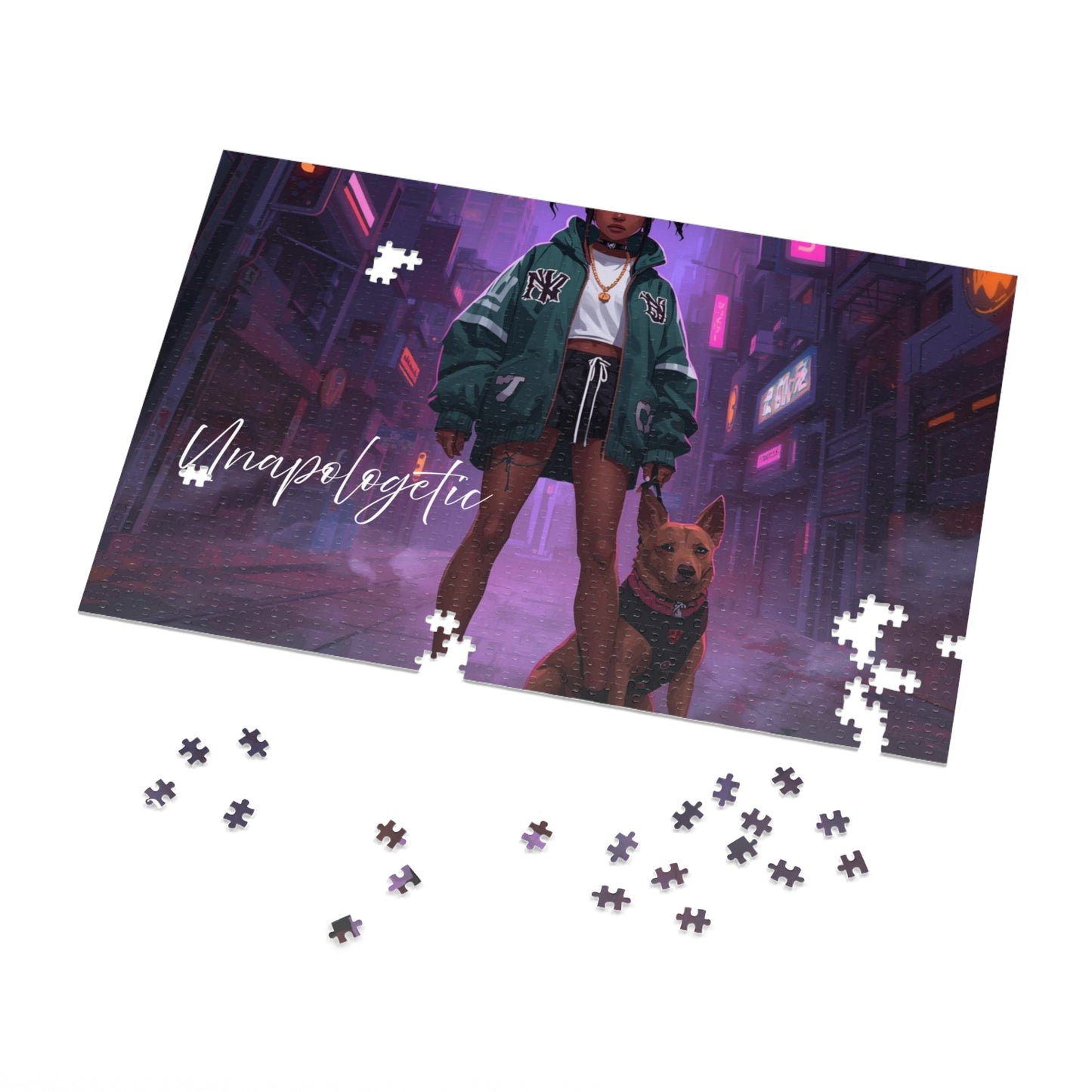 Unapologetic Street Style Jigsaw Puzzle (with Tin)