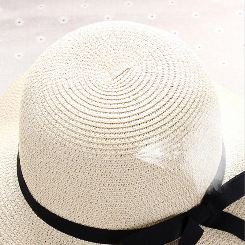 Women's Summer Big Wide Brim Beach Straw Hat