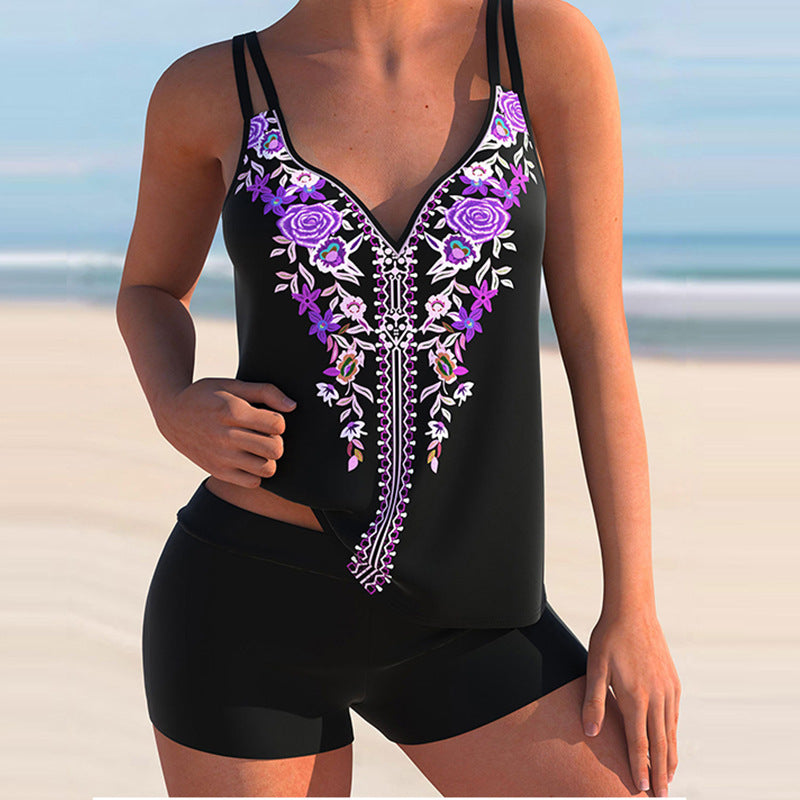 Seaside Chic Printed Swimwear