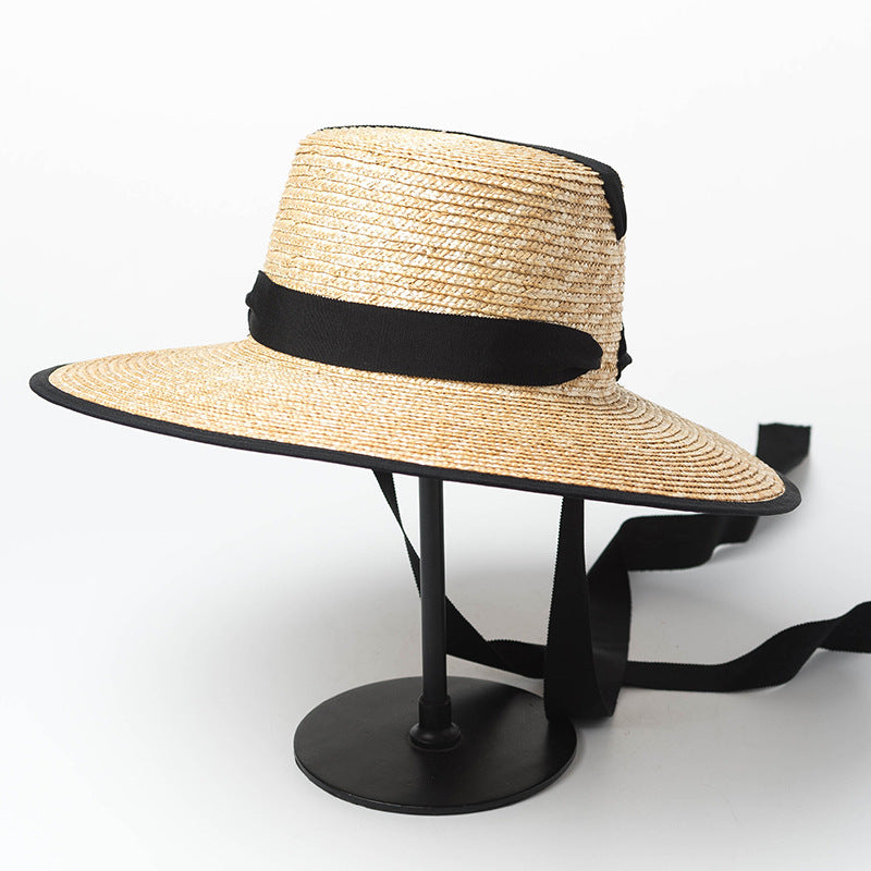 Women's Floppy Wide Brim Straw Beach Hat