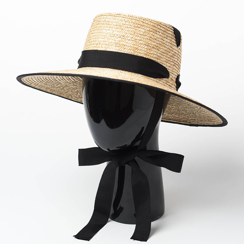 Women's Floppy Wide Brim Straw Beach Hat