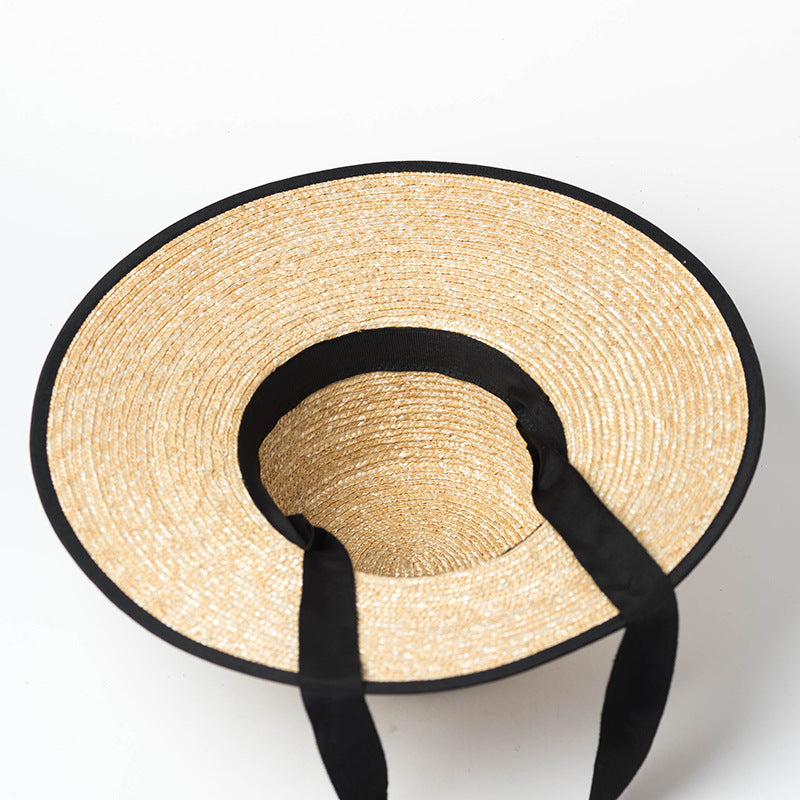 Women's Floppy Wide Brim Straw Beach Hat