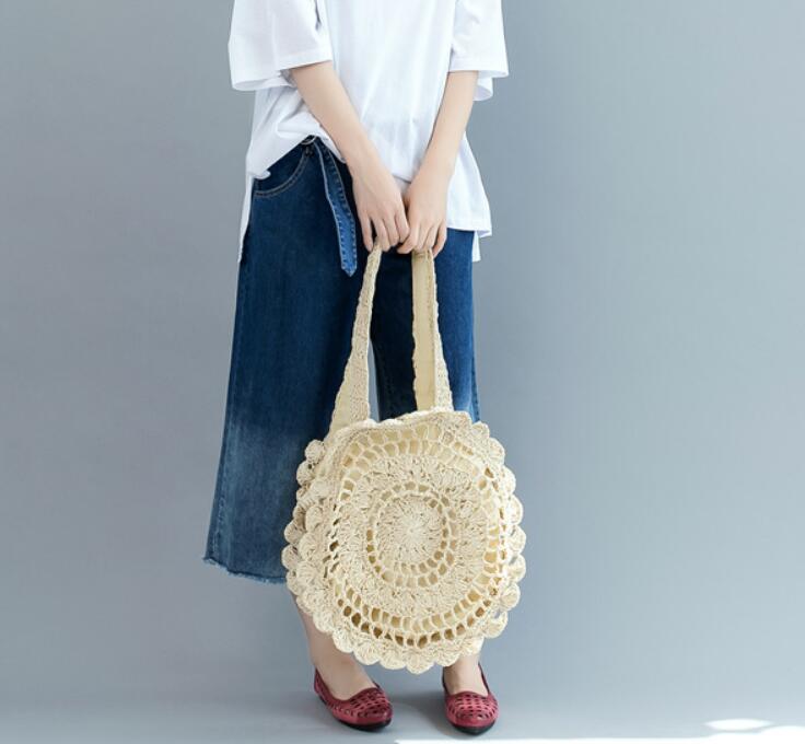 Women's Rattan Bohemian Straw Bag