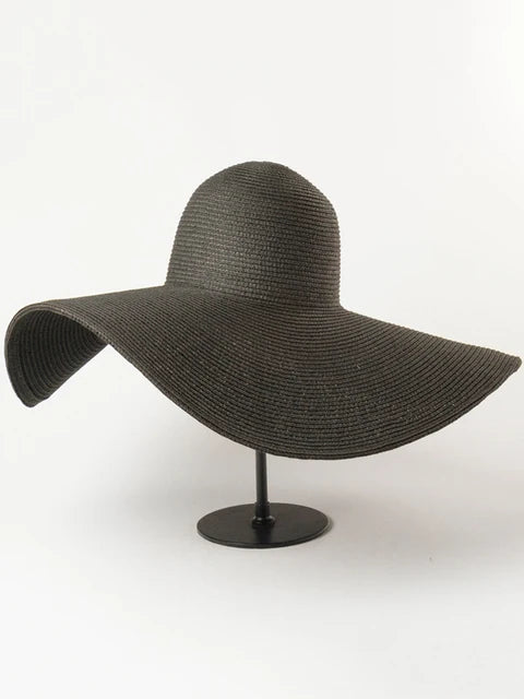Women's Foldable Solid Casual Sun Hat
