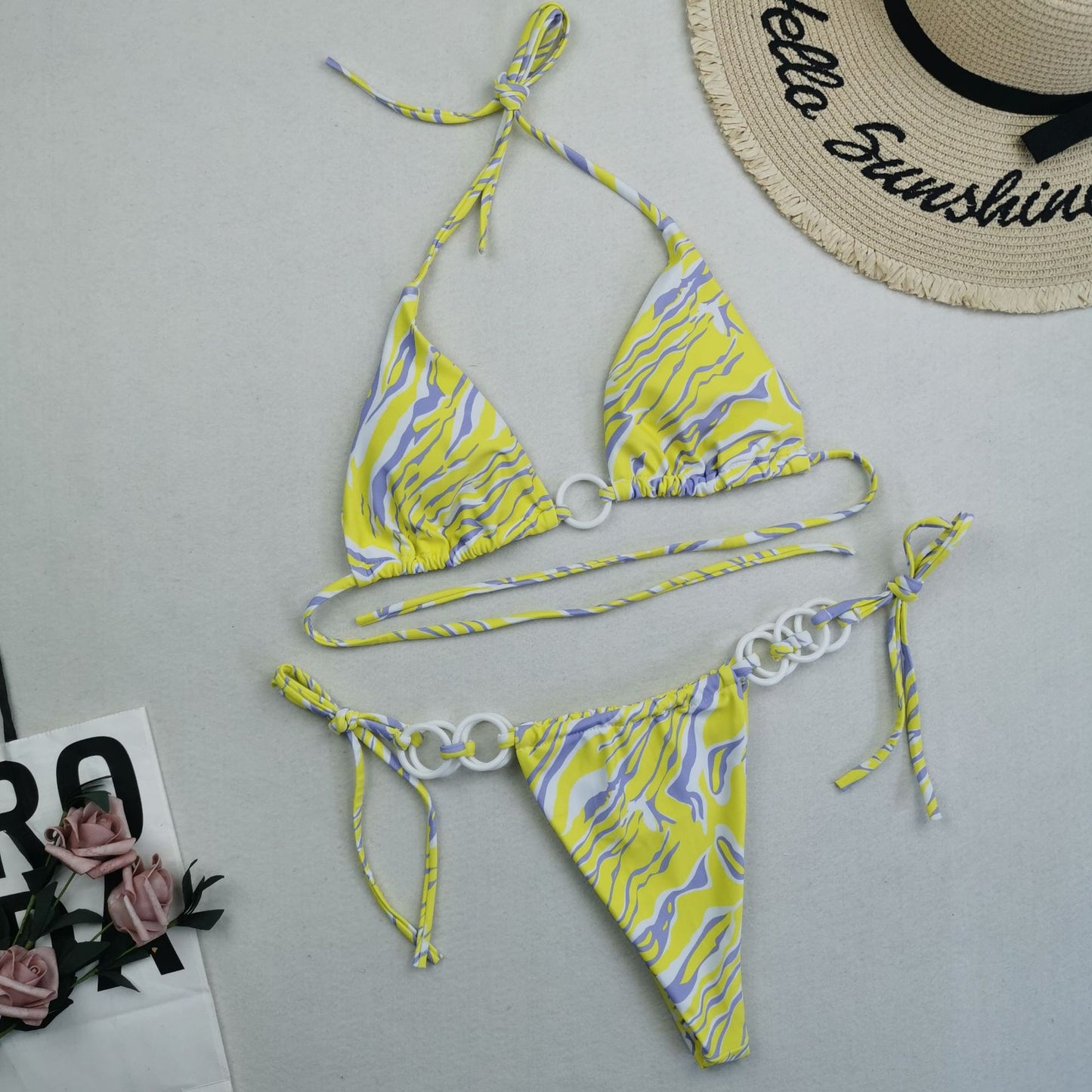 BaBa Bikini Double Ring Swimwear