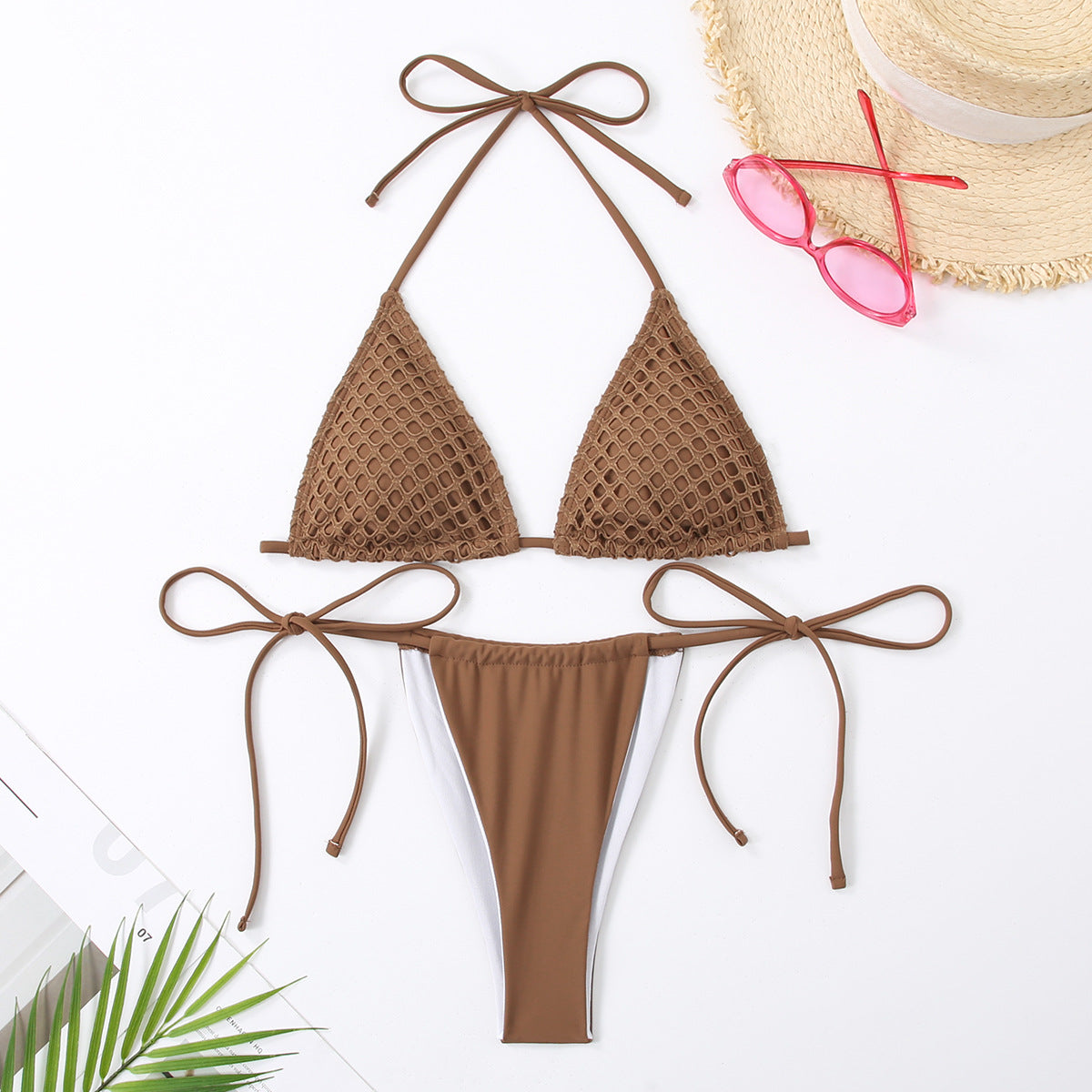 Candy Coast Split Bikini Swimsuit