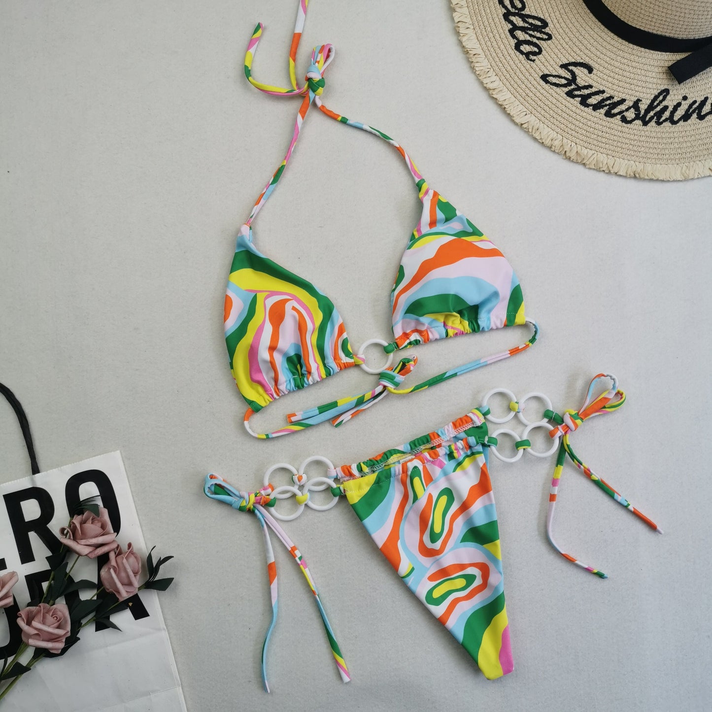 BaBa Bikini Double Ring Swimwear