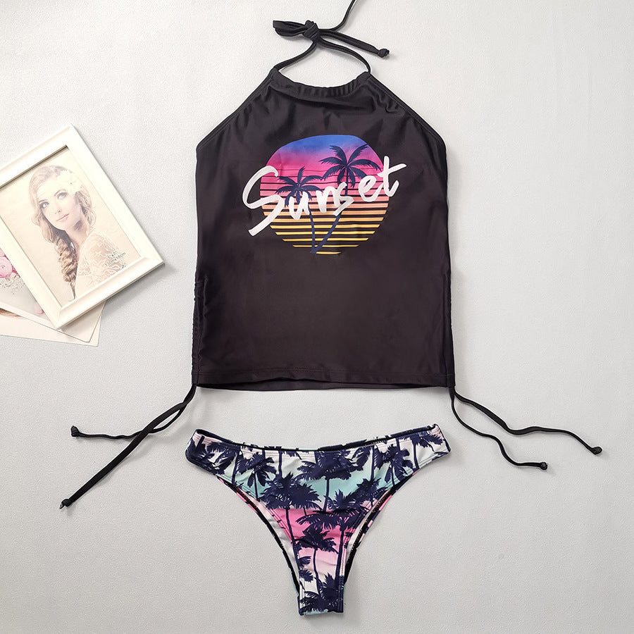 "Captain" Split Swimsuit