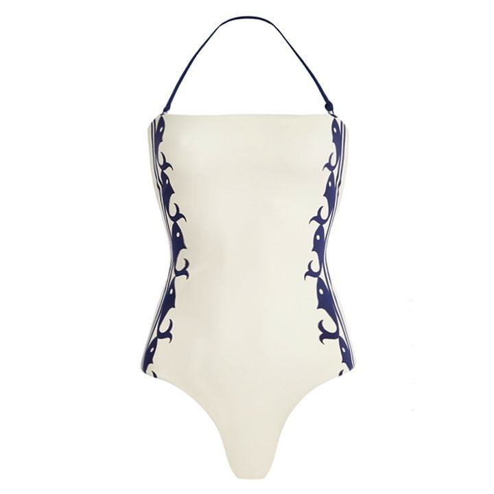 Nautical Swimsuit with Matching Shorts