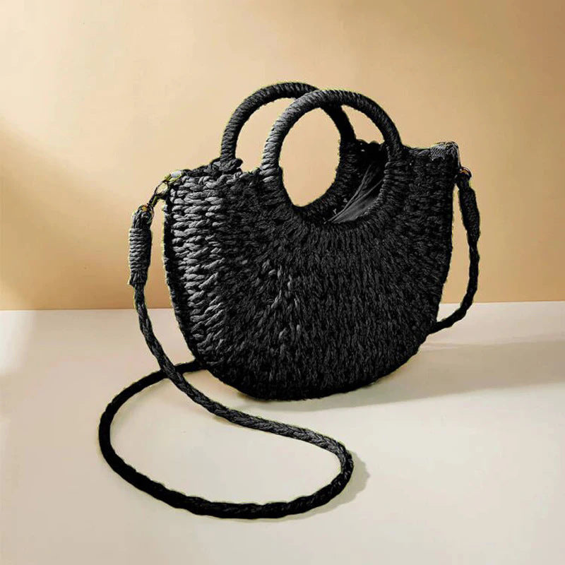 Women's Grass Woven Beach Bag