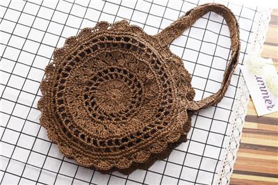 Women's Rattan Bohemian Straw Bag