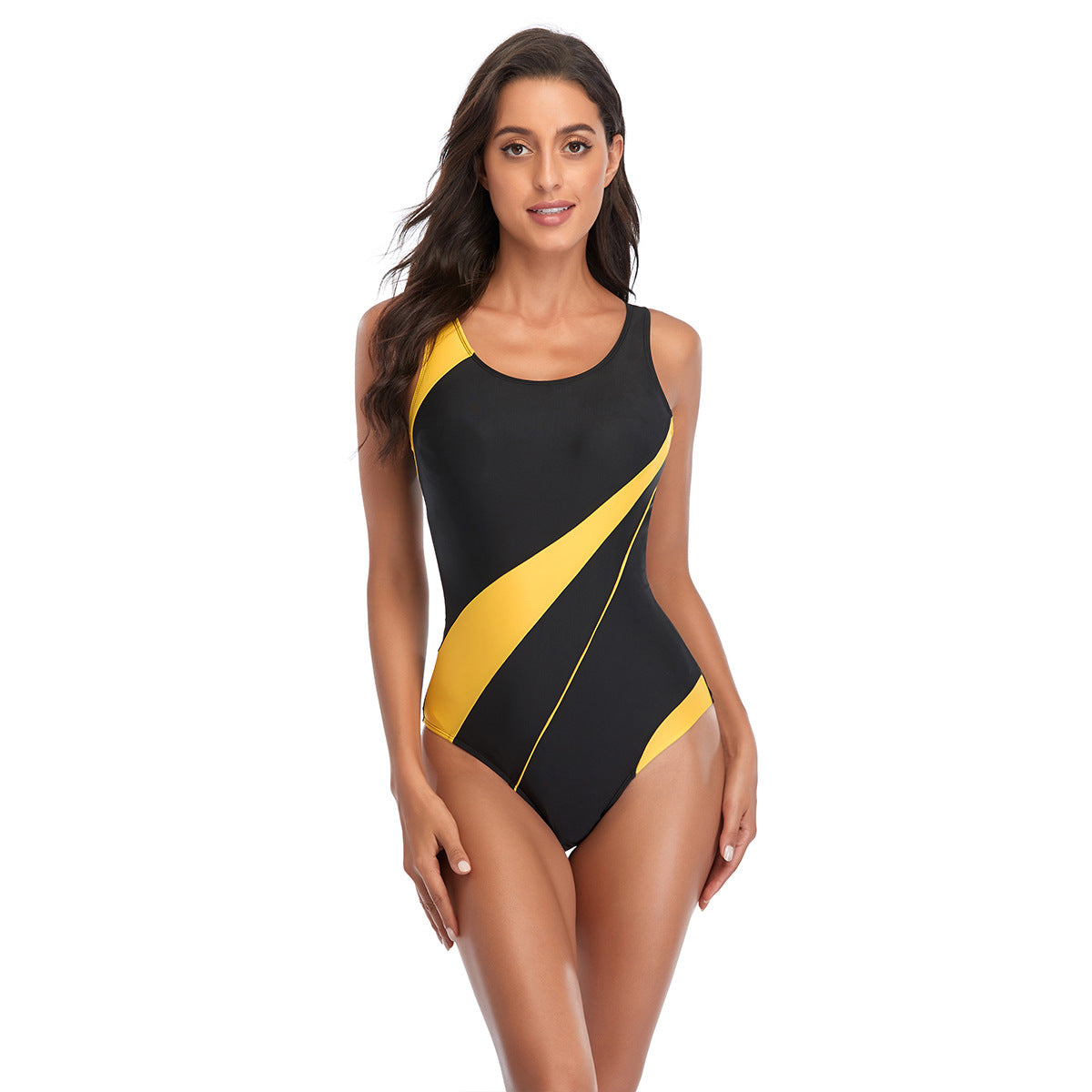 Sunbeam Colorblock One Piece Ladies Swimsuit