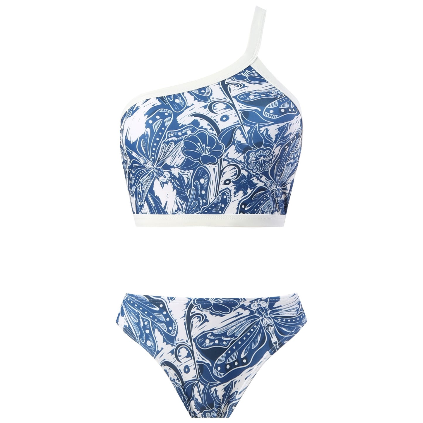 One-shoulder bikini 