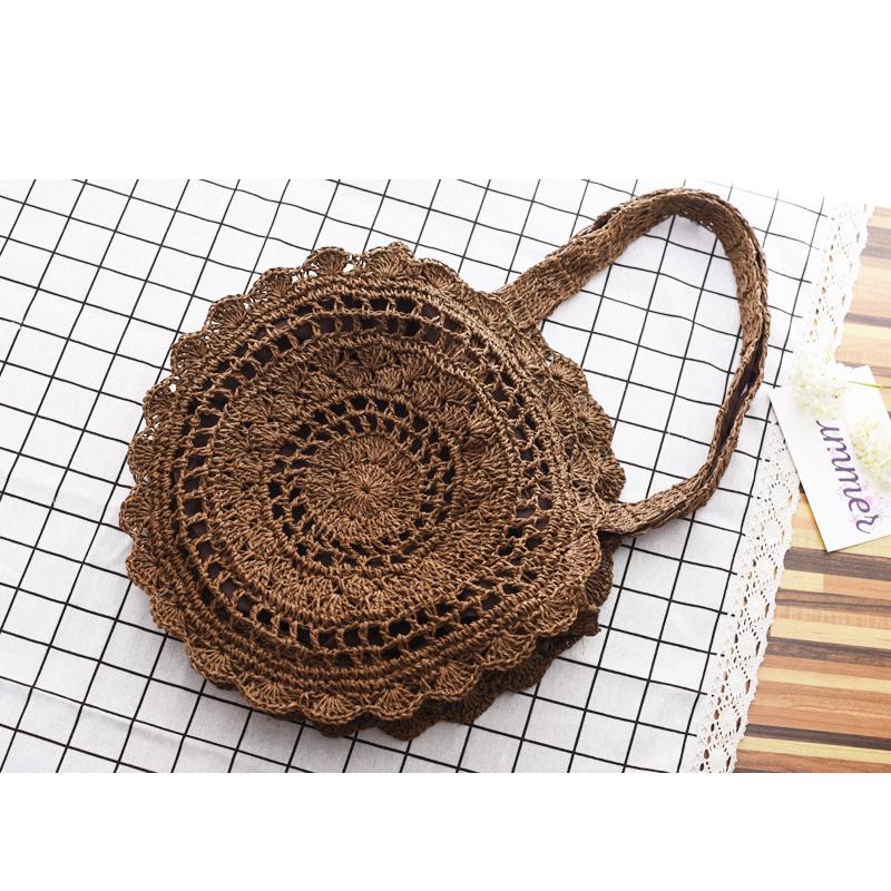 Women's Rattan Bohemian Straw Bag