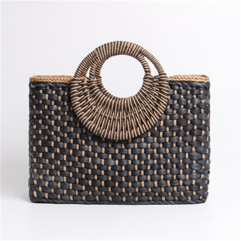 Woven Bali Hand Beach Basket