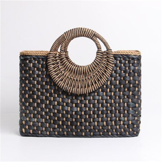 Woven Bali Hand Beach Basket