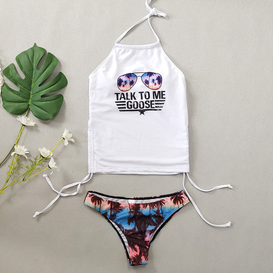 "Captain" Split Swimsuit