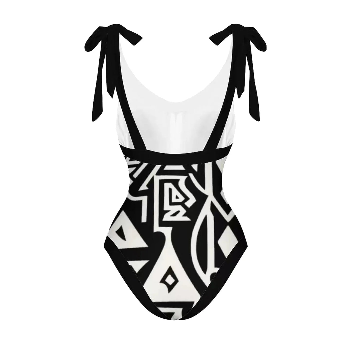 V-neck Wrap Skirt Beach Swimwear
