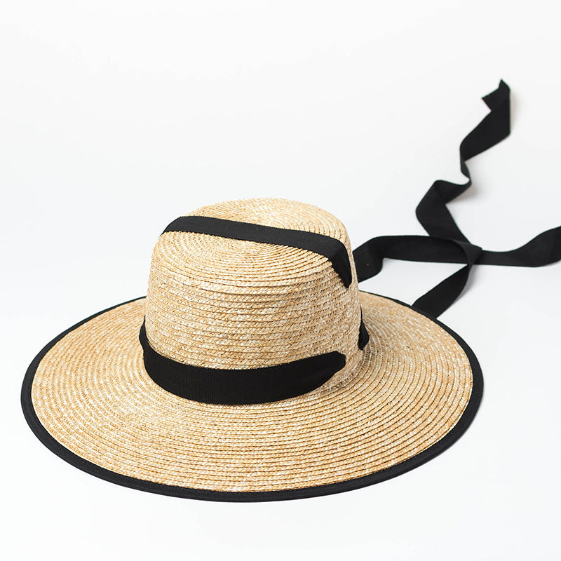 Women's Floppy Wide Brim Straw Beach Hat