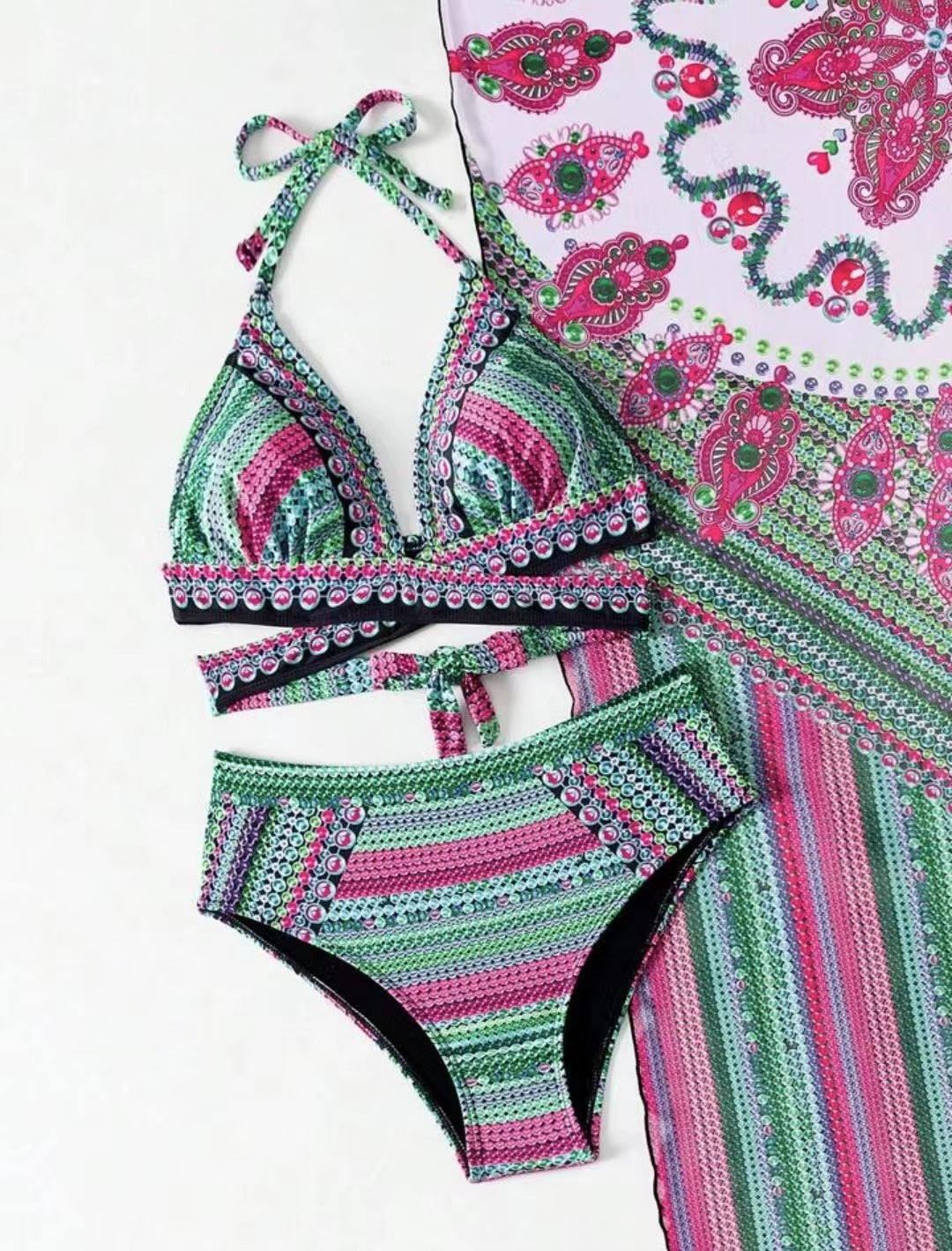 Babi Three Piece Swimsuit