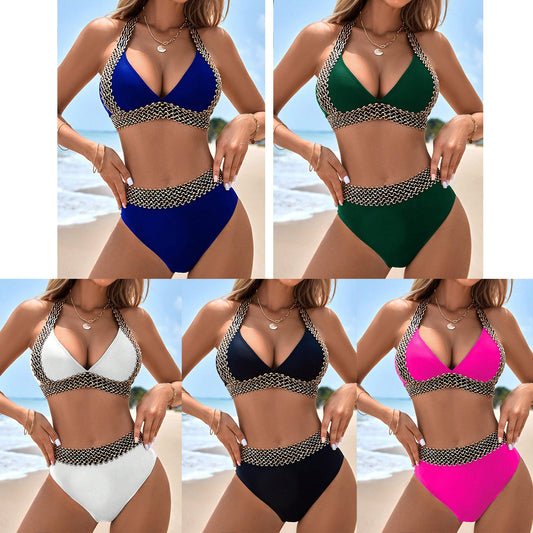 "Anytime" Solid Color Bikini
