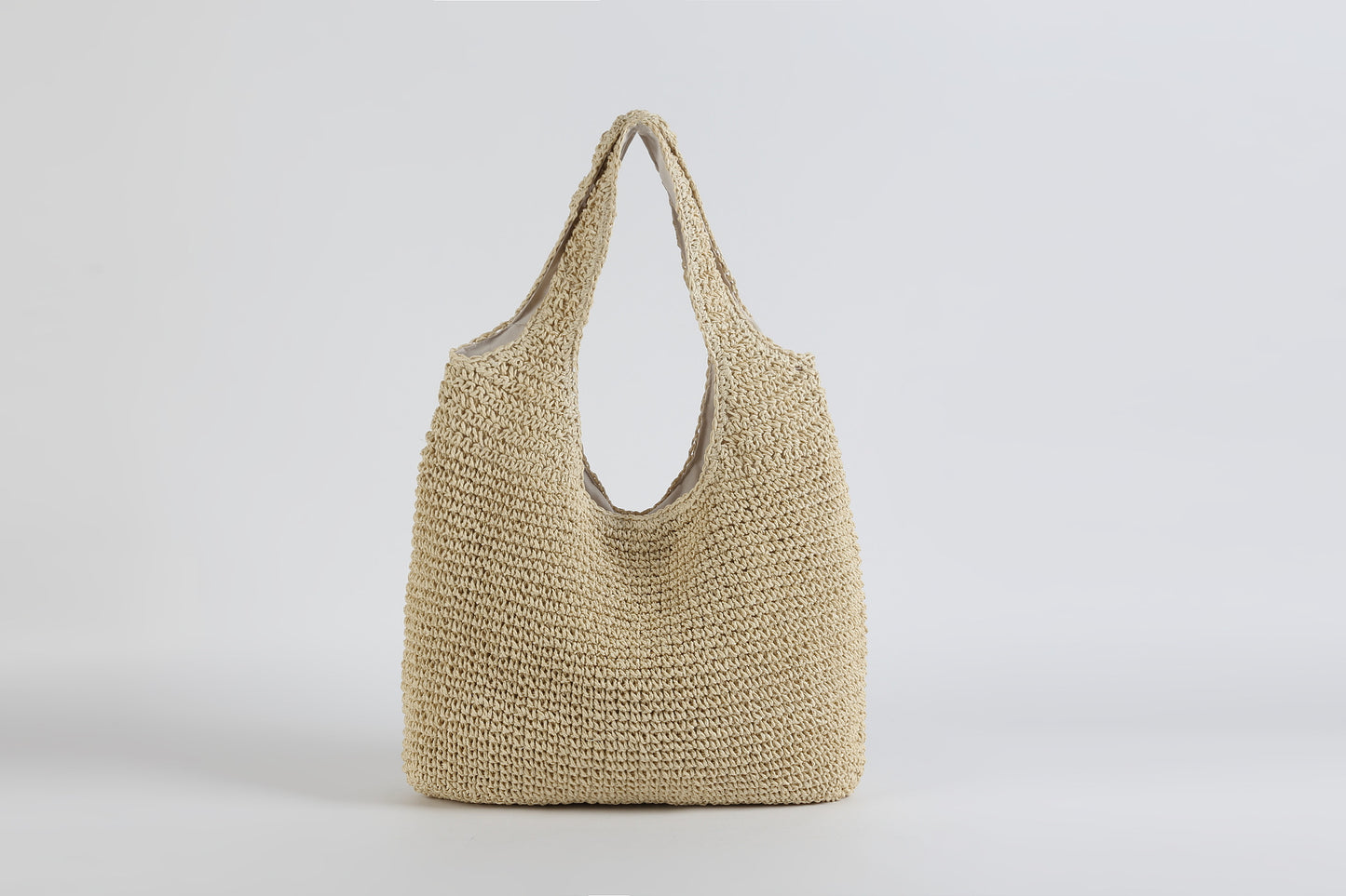 Women's Rattan Woven Shoulder Handbag