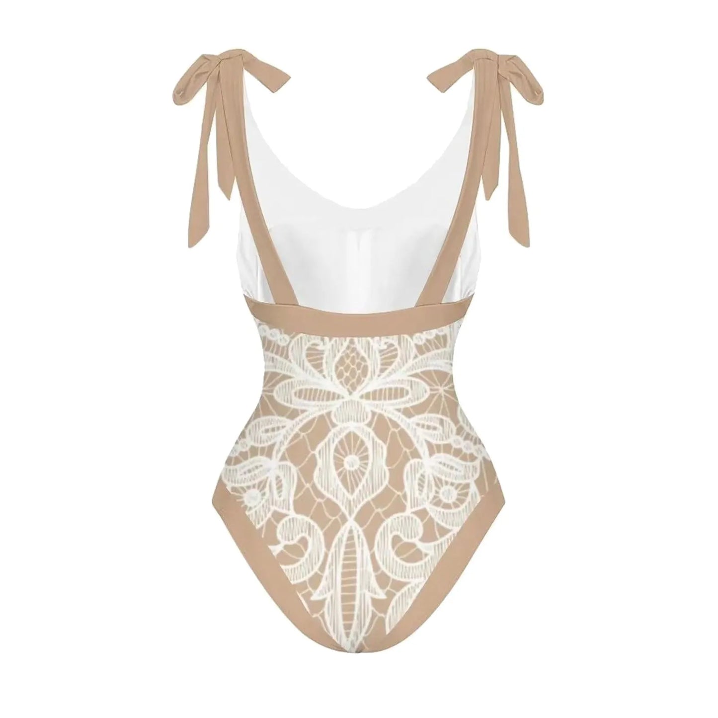 V-neck Wrap Skirt Beach Swimwear