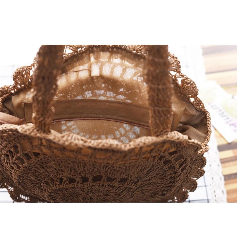 Women's Rattan Bohemian Straw Bag