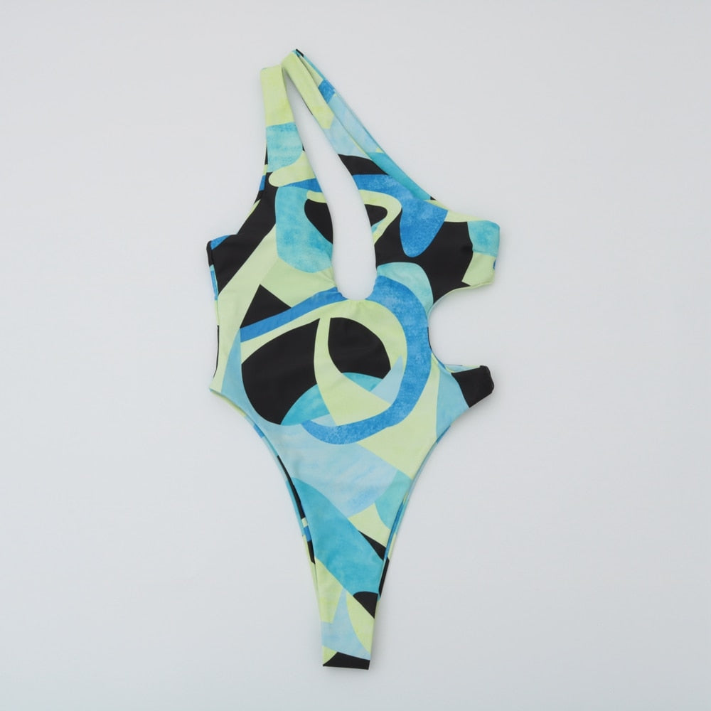 "Monokini" One Piece Brazilian Swimsuit Swimwear Bodysuit Women