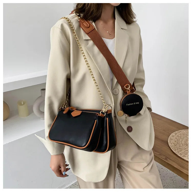 Women's Fashion Shoulder Crossbody Messenger Bag